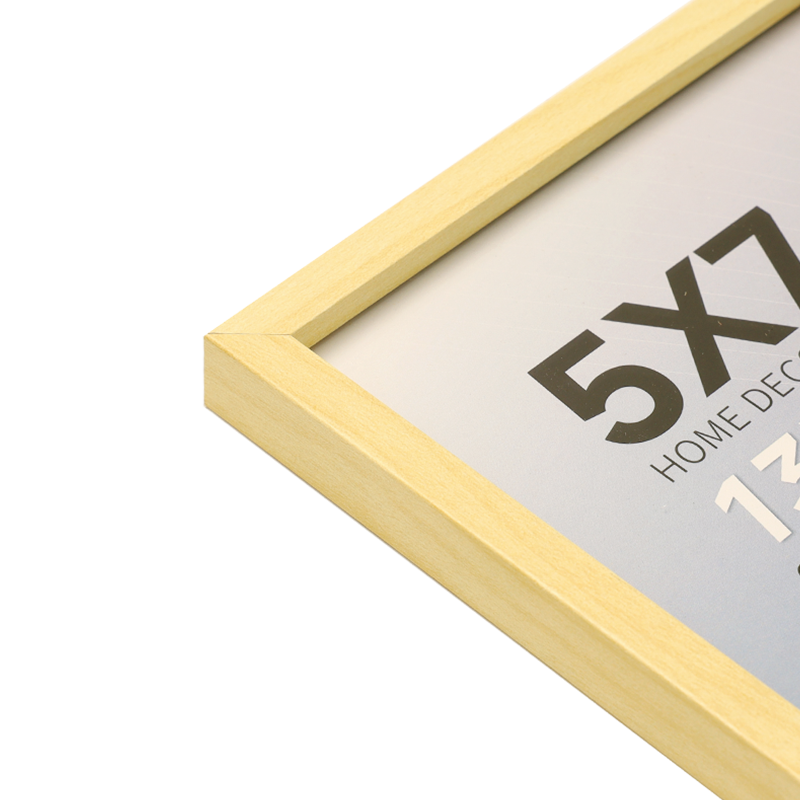 MDF1016 إطار صور من الخشب الخفيف المسطح الضيق MDF